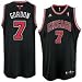 adidas Chicago Bulls #7 Ben Gordon Black 2nd Road Swingman Basketball Jersey