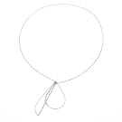 Tear Drop Lariat Necklace by Miranda Watkins||RF10F