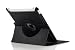 MoKo(TM) Premium Quality 360 Degree Rotating Folio Cover Case With Multi-Angle Vertical and Horizontal Stand for the new ipad (3rd generation)/ ipad3 / iPad HD, BLACK (Built-in magnet for Apple ipad3′s sleep & awake)
