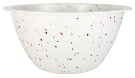 Zak! Designs Confetti White Mixing Bowl 7.5-qt.