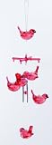 Outdoor Living : Cardinal Acrylic Wind Chime