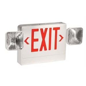 TCP 20784 LED EXIT W BAT B-U Exit Emergency Combination Light Fixture by Technical Consumer Products