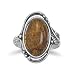 Large Amber Ring Size 7 with Leaf and Bead Design Large Amber Ring Size 7 with Leaf and Bead Design