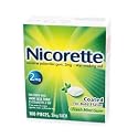 Nicorette FRESH MINT 2mg Coated Gum 100 Pieces Stop Smoking Aid
