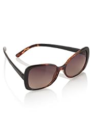 Solid Square Frame Sunglasses