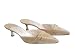 Manolo Blahnik Mules Metina Shoes Beige Suede Heels- OnlyModa