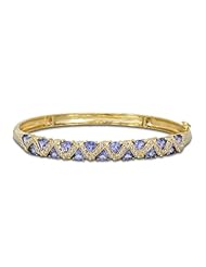 Effy Jewlery Gemma Tanzanite and Diamond Bangle, 4.19 TCW