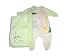 Rumble Tumble Newborn 3pc Velour Footed Coverall Set, 6/9M