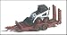GHQ N Scale Bobcat Skid Steer Loader w/Utility Trailer Kit