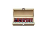 Woodline USA WL-2002-7 7-Piece 1/2-Inch Shank Roundover Set