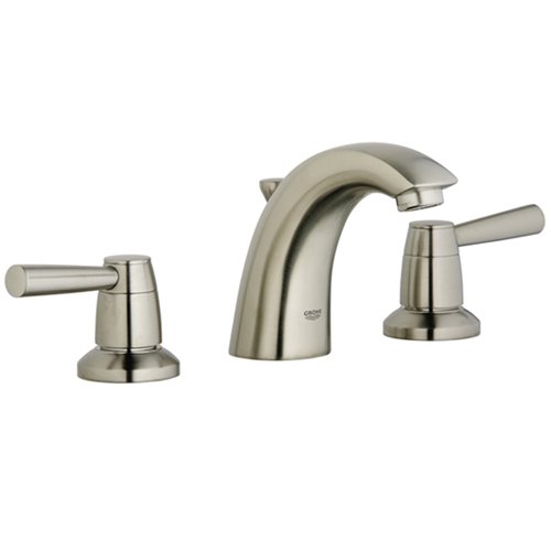 Grohe 20 121 EN0 Arden Wideset Lavatory, Infinity Brushed Nickel
