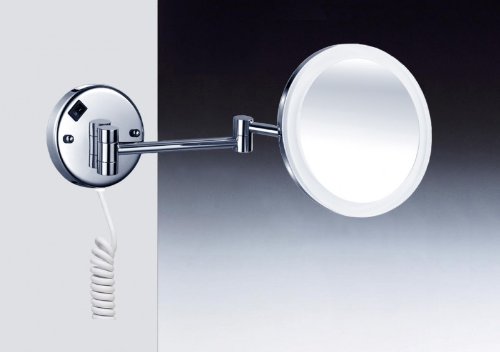 BERNSTEIN Kosmetikspiegel Schminkspiegel 3 -fach LED beleuchtet 8111 20cm