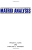 Matrix Analysis