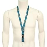 NHL Teams Lanyard with Removable Key Ring and Clip - San Jose Sharks
