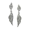 Marcasite Sterling Silver Dangle Earrings