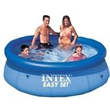 8' x 30 EASY SET SOLID BLUE POOL (WITH DVD) [Toy]