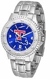 Louisiana Tech Bulldogs Competitor AnoChrome Men's Watch with Steel Band