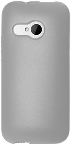 HTC One Mini 2 / HTC One Remix / HTC M8 Mini 3 in 1 Bundle Soft Flexible TPU Skin Snap on Case Cover - Smoke (Free Ultra-Sensitive Stylus Pen and Premium Screen Protector by BeautyCentral TM)