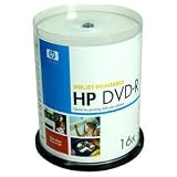  : HP DVD-R 4.7GB 16x Inkjet-Printable 100 Spindle (DMJPW045)