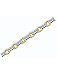 14k Solid Gold Round Cut Diamond Tennis Bracelet (1.47 cts.tw.)