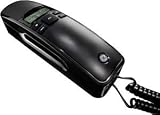 GE 29281FE1 Basic Corded Slimline Phone with CID (Black)