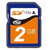Team/TG002G0SD1C/133倍速対応 SDカード 2GB