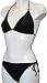 Ex-Store Black Triangle Bikini Medium 12/14