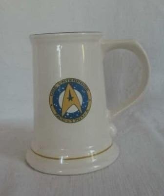 Star Trek Tankard, Stein, USS Enterprise Pfaltzgraff