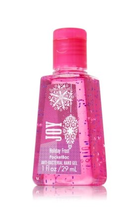 Joy Holiday Frost Pocketbac Anti-bacterial Hand Gel 1 Fl Oz /29 Ml