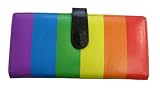 Rainbow Wallet Clutch Women Lady Red Orange Yellow Green Blue Purple Reviews