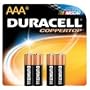 Duracell, Coppertop Alkaline Batteries MN2400B8 Size:AAA - 8 Each Per Pack X 10 Pack