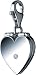 Precious Love Sterling Silver Diamond Charm By Hot Diamonds