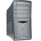 Atech Flash STK6551G 9-Bay ATX Computer Case - No Power Supply (Gray)