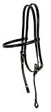 Fabtron Browband Headstall--Black 70213