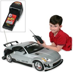 Nissan 9.6V Radio Controlled 350Z 1:6 Scale - Silver