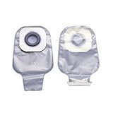 PREMIER DRAINABLE POUCH WITH KARAYA 5 SEAL RING AND BELT TABS, MICROPOROUS ADHESIVE AND TRANSPARENT