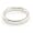 14K White Gold Men's & Women's Wedding Bands 2.5mm flat comfort-fit, 4