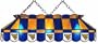 West Virginia Mountaineers "Pool Table" Stained Glass Lamp