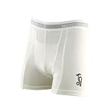Kookaburra - Boxer suspensoir, bande élastique �  la taille - Blanc/Bleu