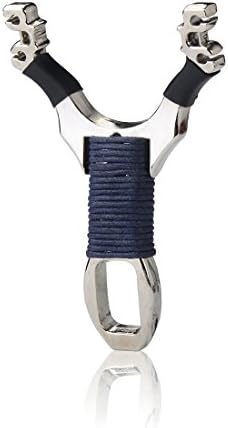 Energlite Wolf Tooth Pattern Stainless Steel Slingshot Special for Athletics Catapults