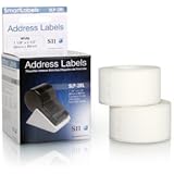 Seiko Instruments White Address Labels for Smart Label Printers (SLP-2RL)