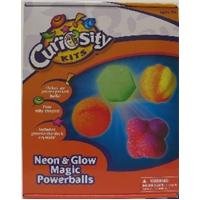 Curiosity Kits Neon and Glow-in-the-Dark Magic Powerballs