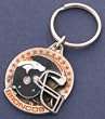 Denver Broncos Pewter Keychain