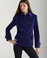Charter Club Petite Double-Breasted Pea Coat