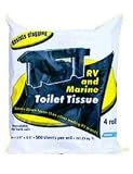 Camco Mfg 40276 Marine 1-Ply Soft-Touch Toilet Tissue