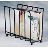 Magazine/Newspaper Caddy (Black) (10.5