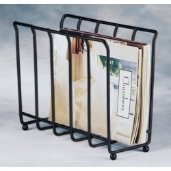 Magazine/Newspaper Rack, Black