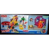 Fisher Price Little People About Discovery - Surprise Sounds Fun Park + Ferris Wheel Combo Gift Pack