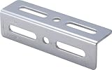 ＴＲＵＳＣＯ　ジョイント金具４６型Ｌ　クロム　寸法１３０Ｘ４６　穴数６　2830906　TK46L4C