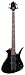 AXL Mayhem Wavepoint Electric Bass, Black